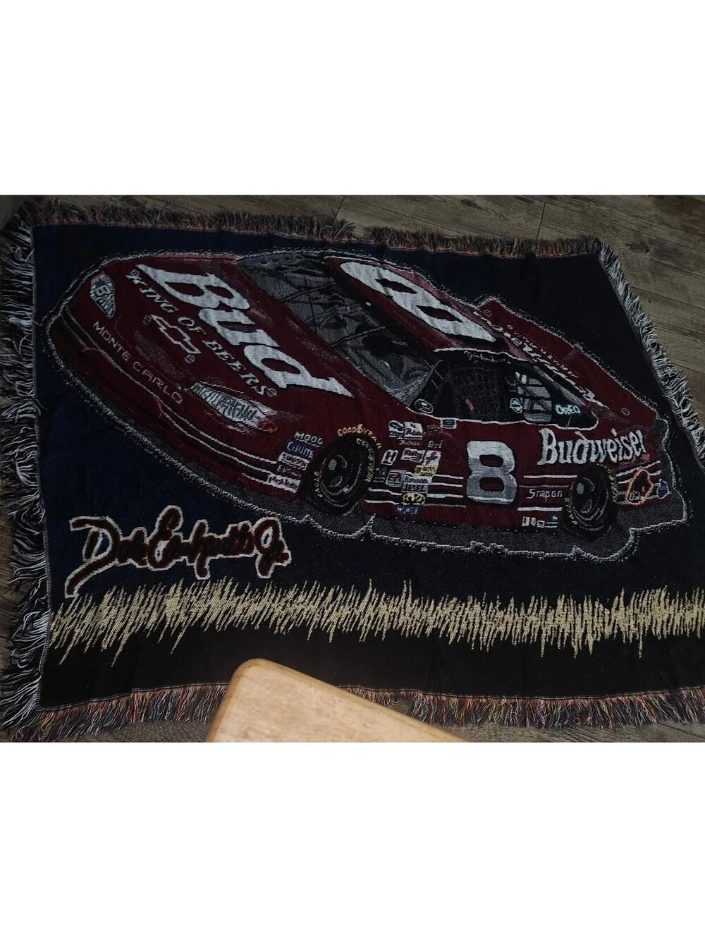 Nascar Dale Earnhart tapestry